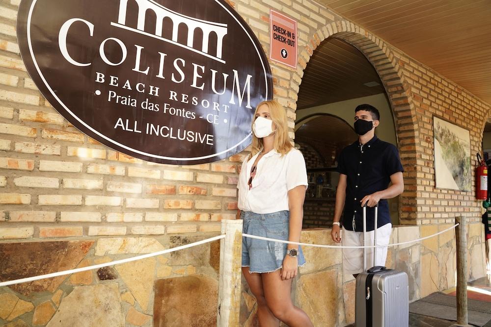 Coliseum Beach Hotel All Inclusive Beberibe Exterior photo
